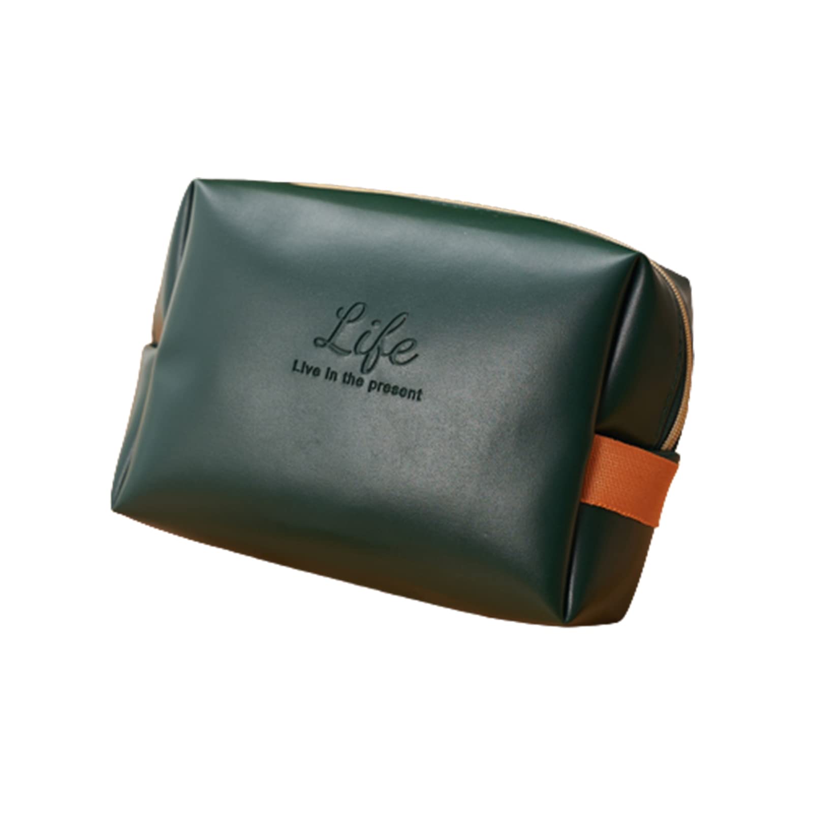 Waterproof Cosmetic Bag with Zipper - Washable Travel Makeup Pouch for Women & Girls - Perfect for Travel, Home, Gym, and Daily Use