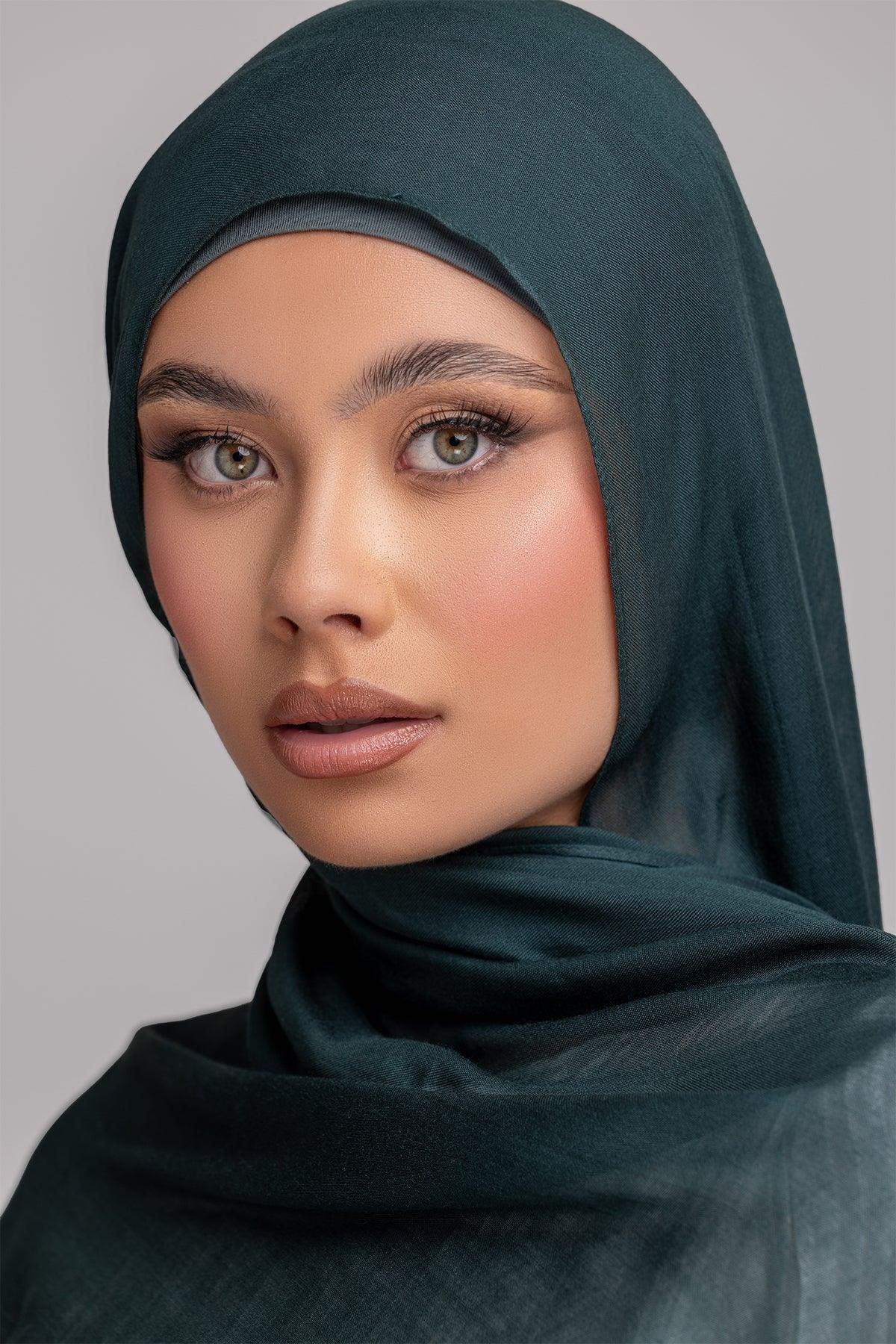 Modal Matching Hijab Set - Soft & Breathable Muslim Headscarf for Women - Perfect for Daily Wear, Prayer, and Special Occasions
