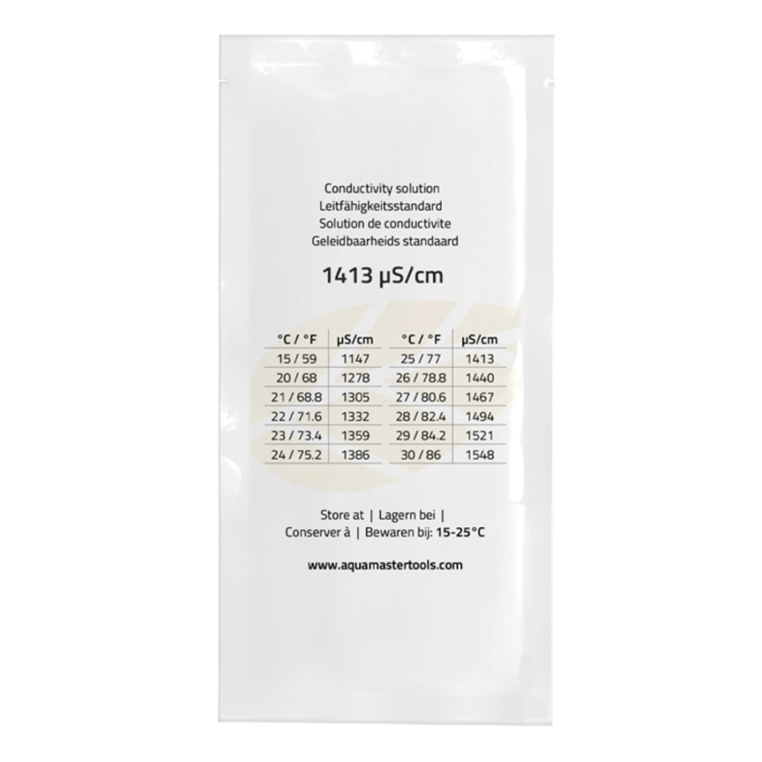 Aqua Master Calibration Solution EC1413 - 20ml Sachet for pH Meter Accuracy | Perfect for Lab Testing, Pool Maintenance & Hydroponics