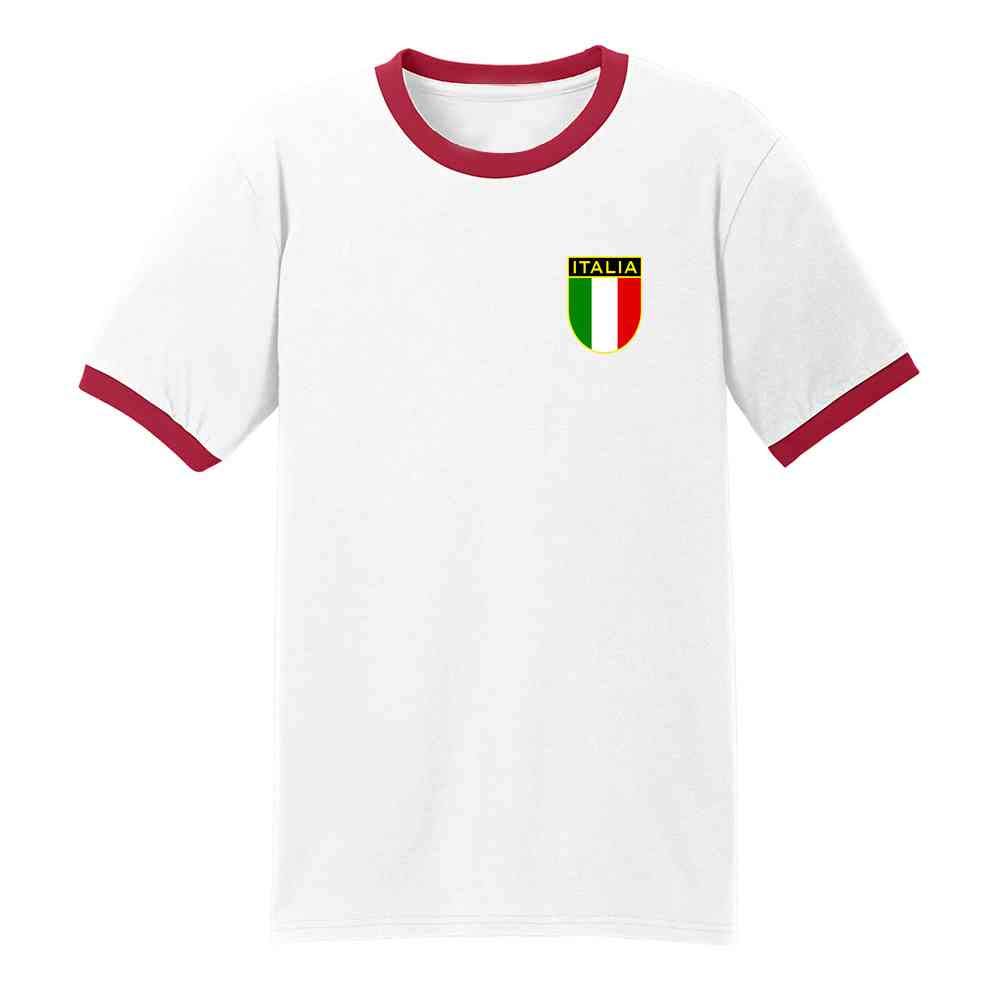 Official Italian Soccer National Team Unisex T-Shirt for Men, Women, Boys & Girls - Perfect for Game Day, Casual Wear & Fan Support