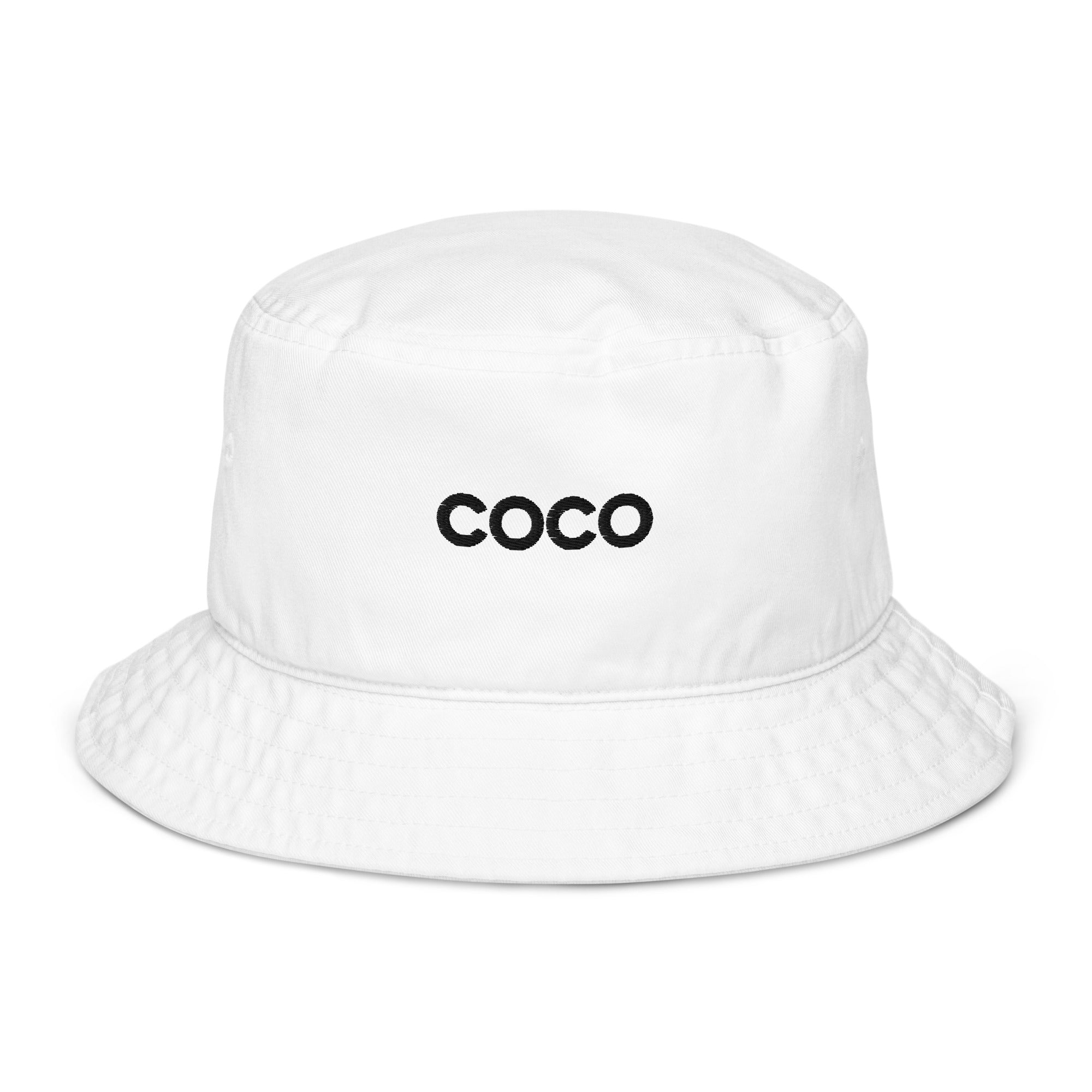 Coco Chanel Bucket Hat for Women - Fashionable Summer Sun Hat with Wide Brim - Perfect for Beach, Travel, and Outdoor Activities