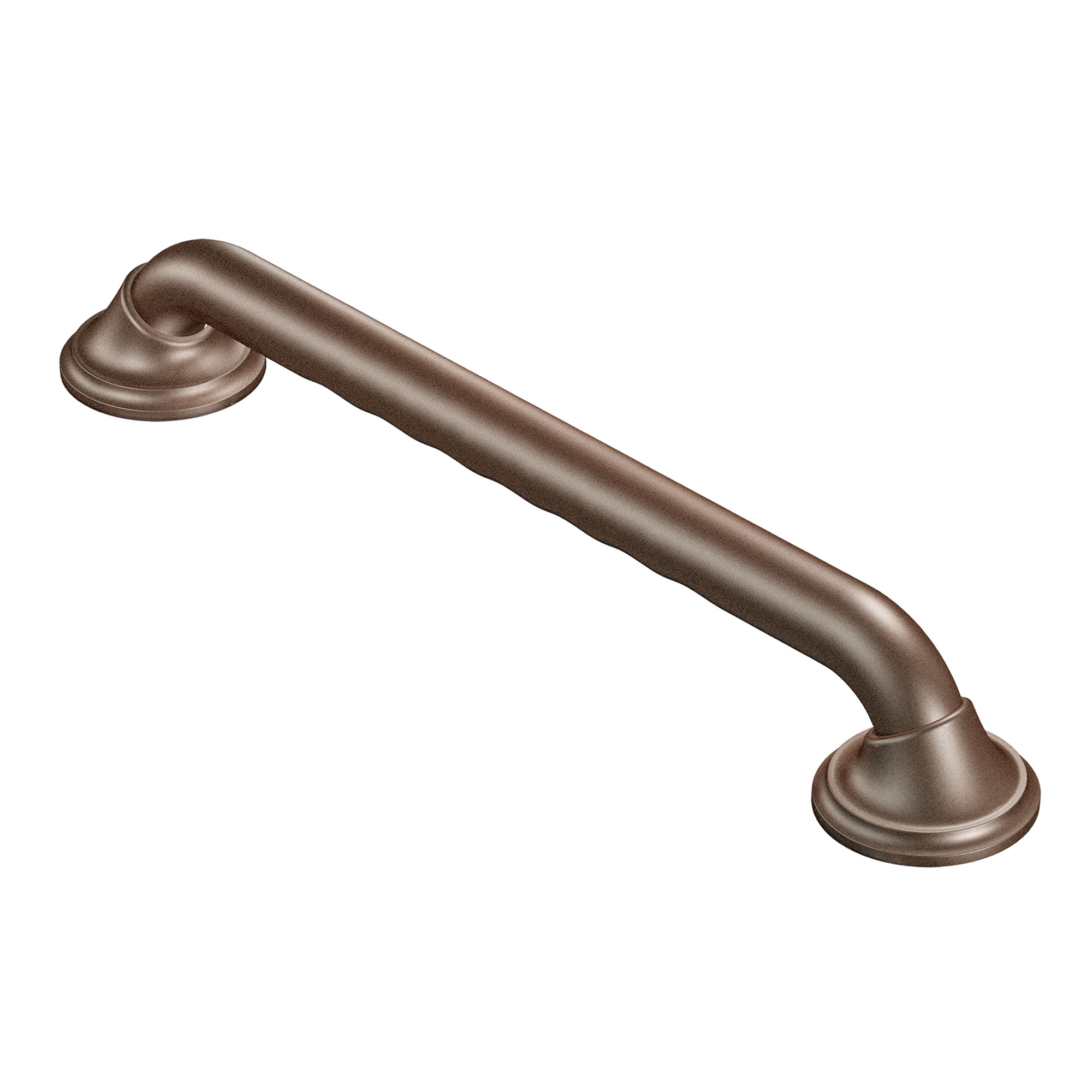 48-Inch Chrome Designer Grab Bar - ADA Compliant Bathroom Safety Handle for Seniors & Disabled - Non-Slip Shower & Toilet Support Bar with Easy Installation (Perfect for Elderly Bathroom Safety & Accessibility)