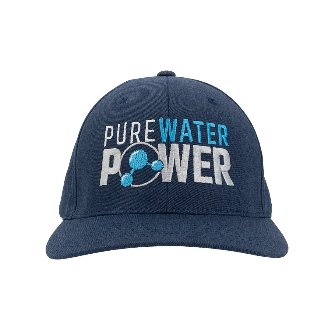 Pure Water Power Navy Cap - Breathable & Lightweight Baseball Hat for Men & Women - Perfect for Running, Hiking, and Outdoor Activities