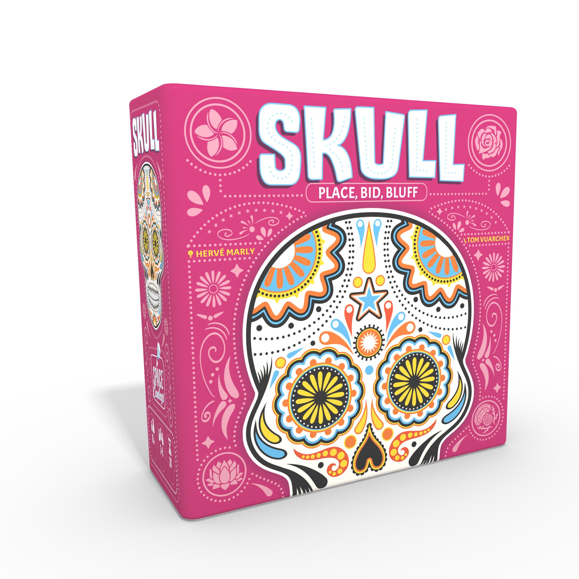 Skull Decor - Gothic Home Decor, Halloween Skull Props, Day of the Dead Sugar Skull Art - Perfect for Halloween Party, Home Office, and Gothic Room Decor