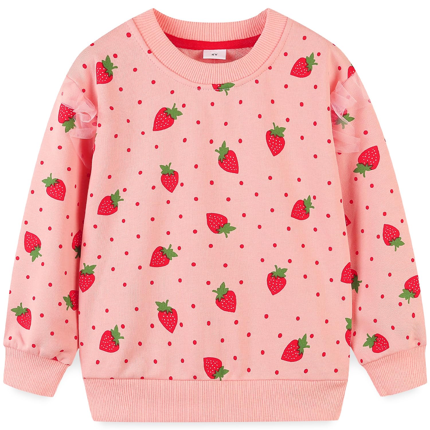 Bumeex Toddler Girl Sweatshirt Outfit - Soft Cotton Crewneck Christmas Top for Baby Girls | Perfect for Holiday Photos, Family Gatherings & Winter Playdates