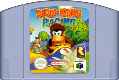Diddy Kong Racing Nintendo 64 (N64) Game Cartridge - PAL Version - Classic Racing Game for Kids & Adults - Perfect for Retro Gaming Parties & Nostalgic Play