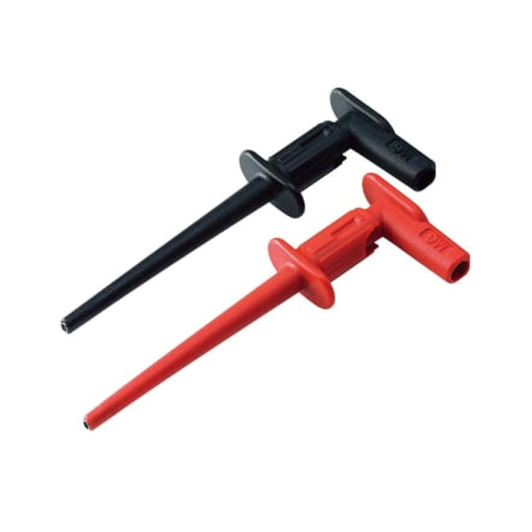 Fluke AC283A Heavy Duty Plunger Style Pincer Clip Set - Professional Electrical Testing Tool for Industrial and Home Use