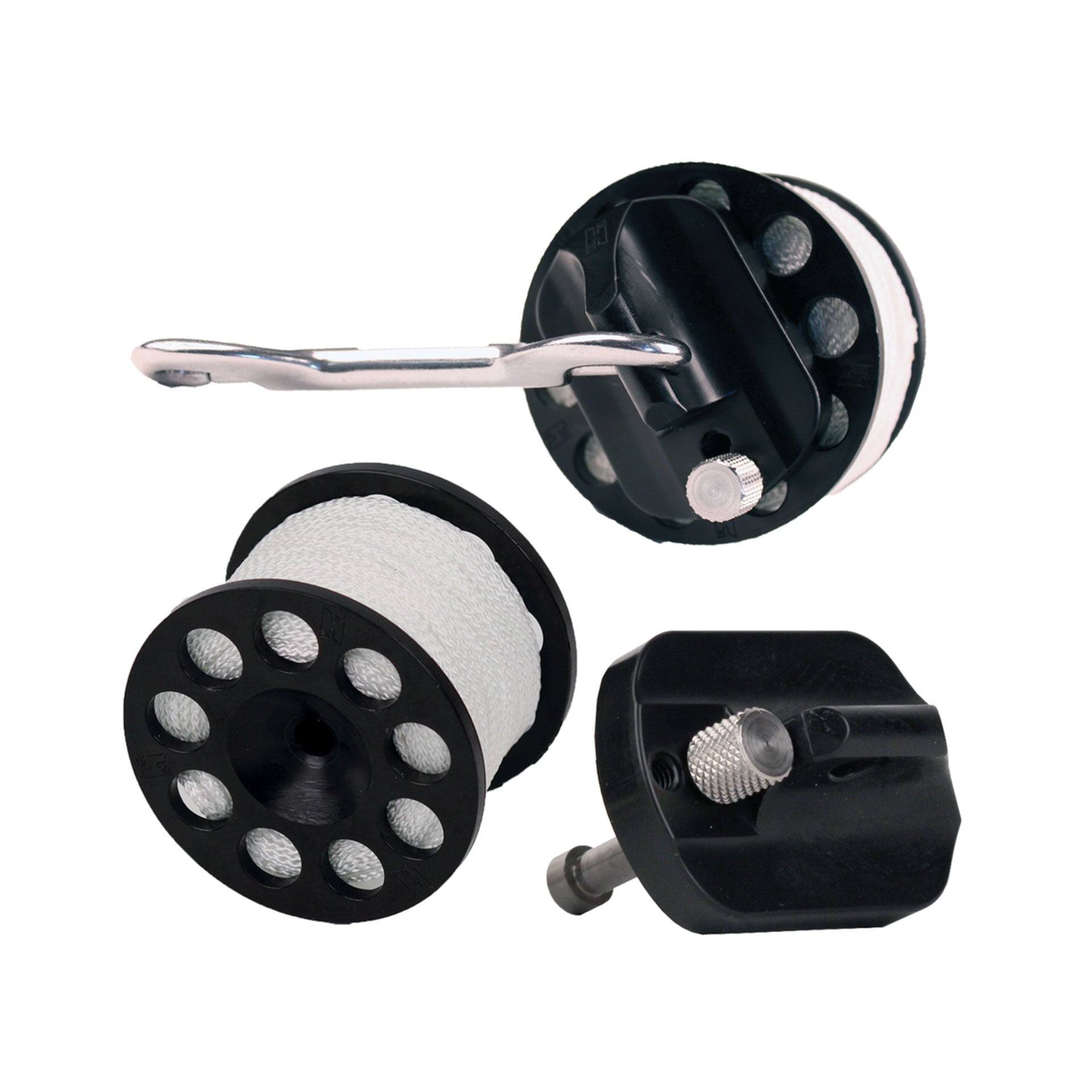 Halcyon Defender Pro™ Scuba Diving Spool with EZI Grip - Perfect for Underwater Exploration & Cave Diving