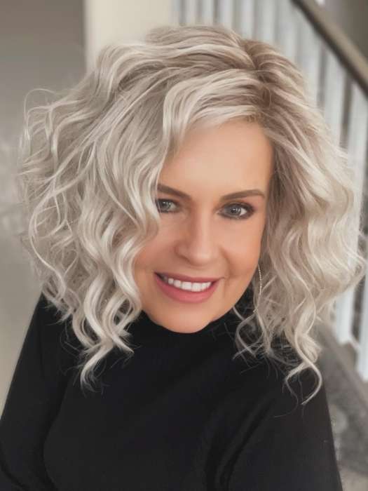 Alexandria Synthetic Lace Front Wig with Mono Part - Soft & Natural Looking Hairpiece for Women | Perfect for Cosplay, Daily Wear & Special Occasions
