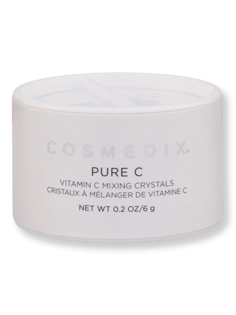 COSMEDIX Pure C Vitamin C Mixing Crystals 0.2 OZ - Brightening & Anti-Aging Skincare for Face & Body - Perfect for DIY Serums & Skincare Routines