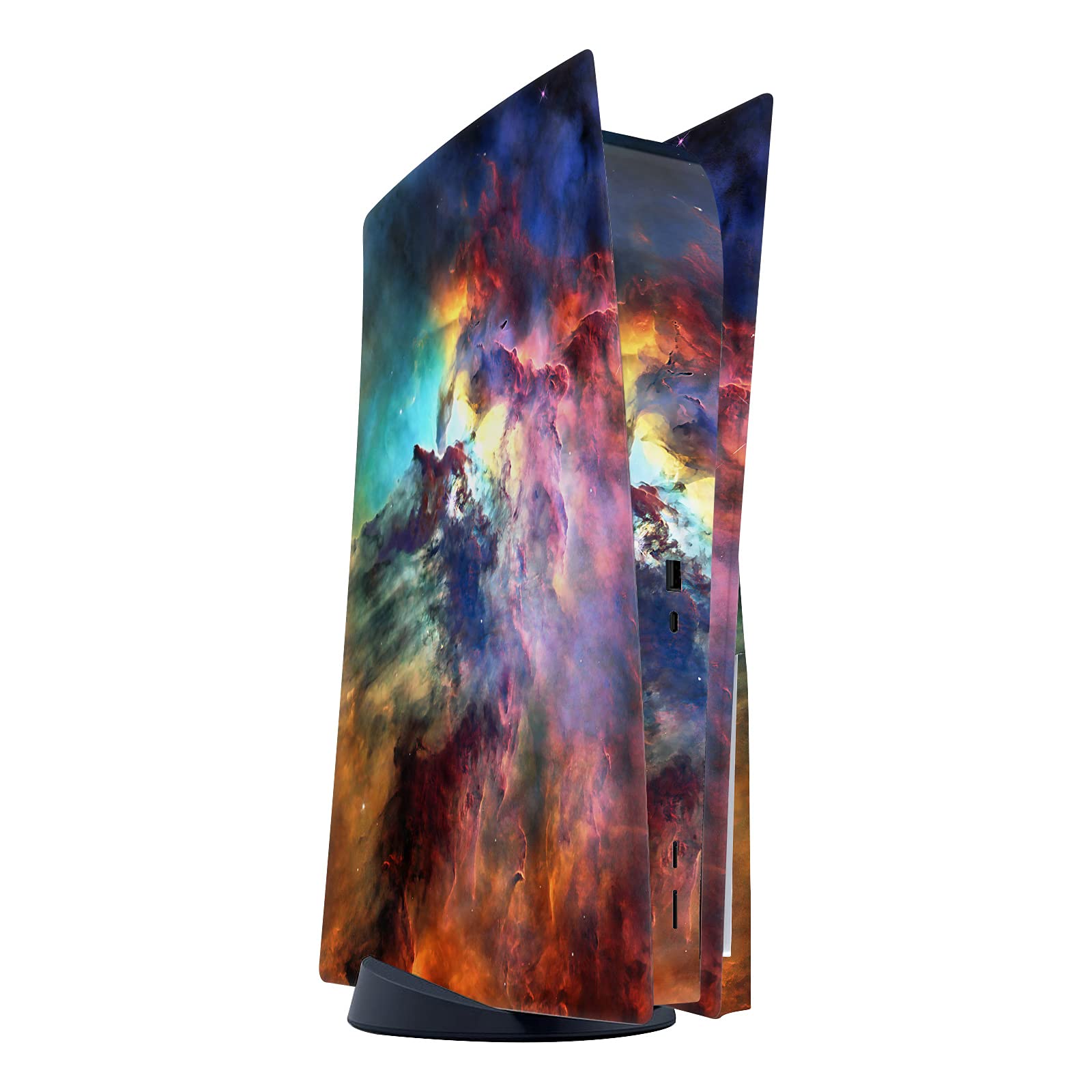 Official Head Case Designs Cosmo18 Lagoon Mist Matte Vinyl Skin Sticker Cover Compatible with Sony PlayStation 5 PS5 Disc Edition Console - Gaming Accessory for Customized Console Protection & Style