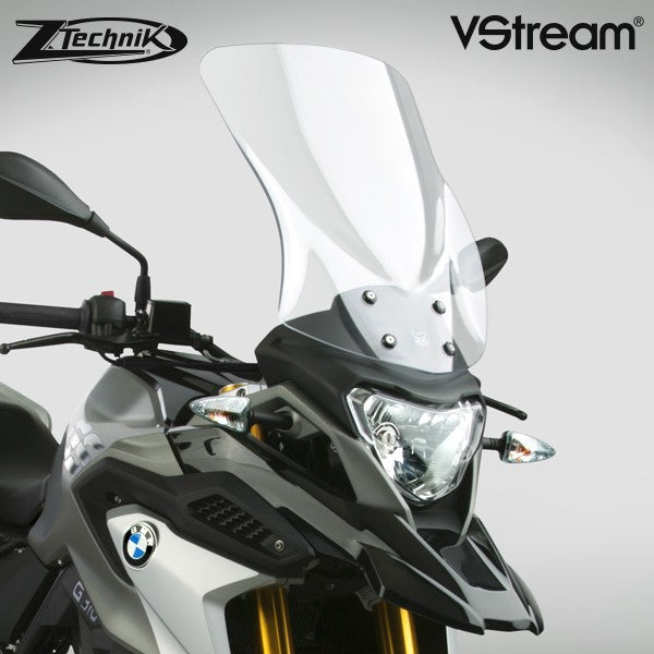 ZTechnik G310GS VStream Touring Windshield - High Performance Motorcycle Windshield for BMW G310GS - Perfect for Long Distance Riding & Adventure Tours