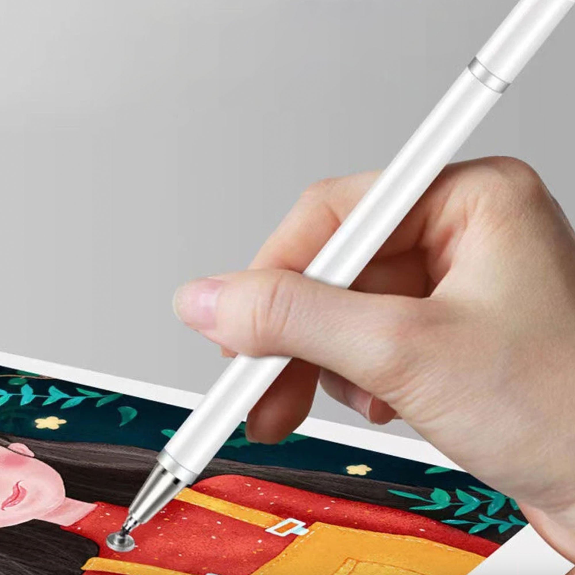 Universal iPad Stylus Pen - Precision Touch Screen Stylus for Apple iPad Pro/Air/Mini, Palm Rejection & Tilt Sensitivity - Perfect for Drawing, Note Taking & Digital Art (Works with All iPad Models)