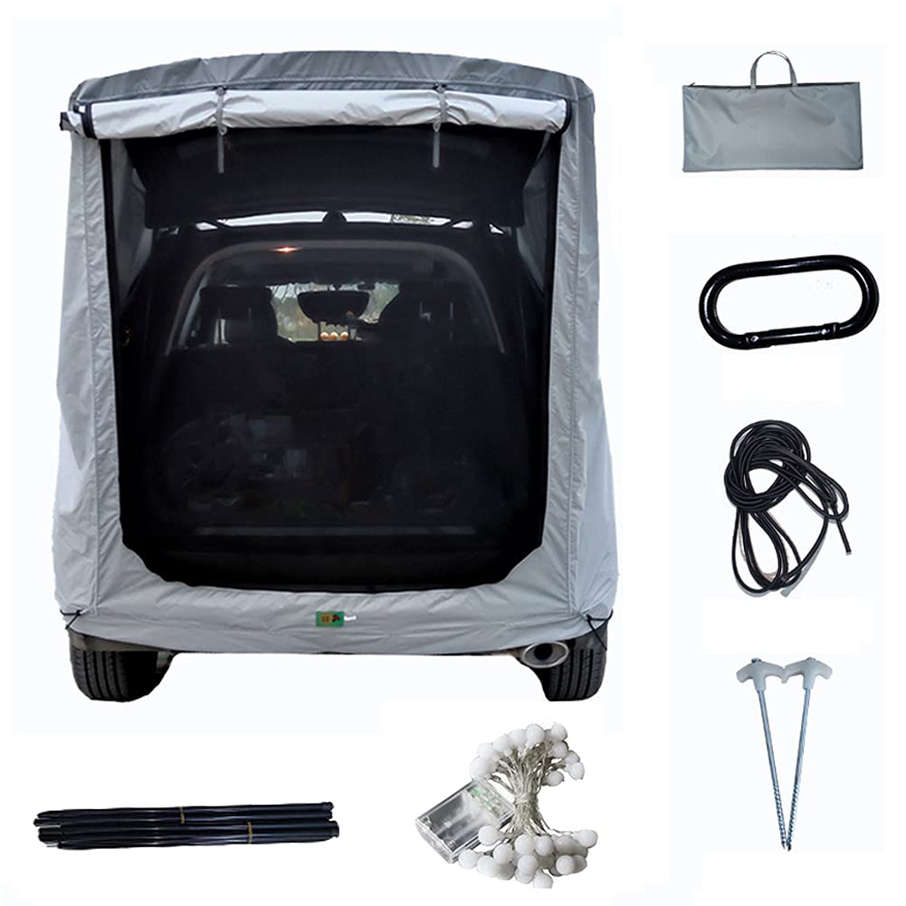 AIMAISEN SUV Tailgate Tent - Portable Waterproof Car Camping Shelter for Trucks & SUVs | Perfect for Outdoor Adventures, Road Trips, Picnics, BBQ & Fishing | Easy Setup Travel Awning for Camping & Tailgating