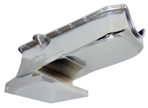 1980-1985 Chevy II/Nova Small Block Drag Racing Oil Pan - Chrome Replacement for High-Performance Engines | Compatible with Chevy II & Nova Models | Ideal for Racing, Street Performance & Engine Upgrades