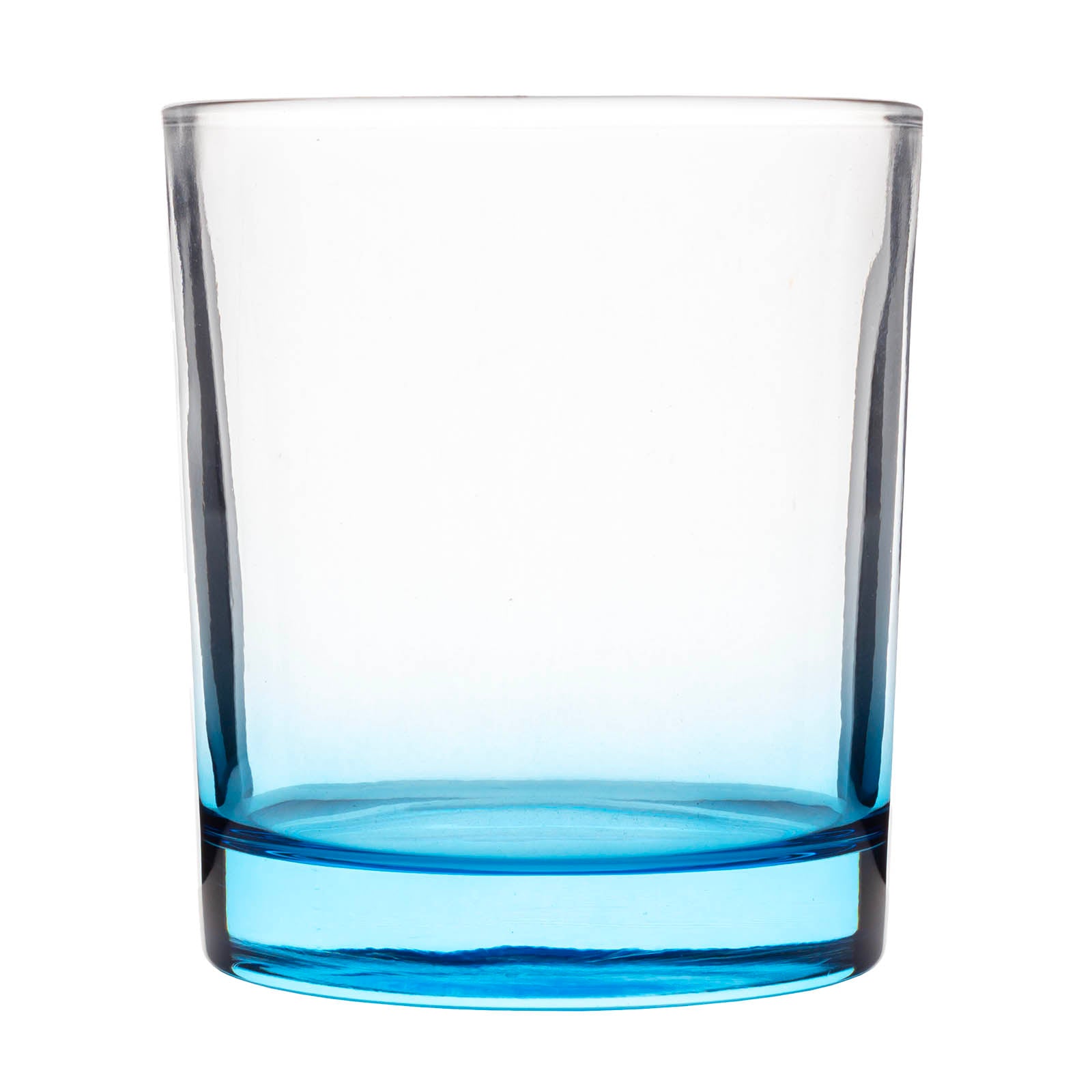 BarConic® Light Blue 10 oz Rocks Glass - Premium Whiskey Tumbler for Bourbon, Scotch & Cocktails - Perfect for Home Bars, Parties & Gifts