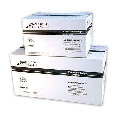 School Health Bulk Fabric Bandages - 3/4