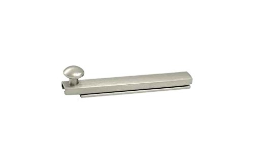 Deltana 4 Inch Heavy Duty Surface Bolt with Concealed Screws - Set of 10 - Black Paint Finish - Ideal for Doors, Gates, and Security Applications