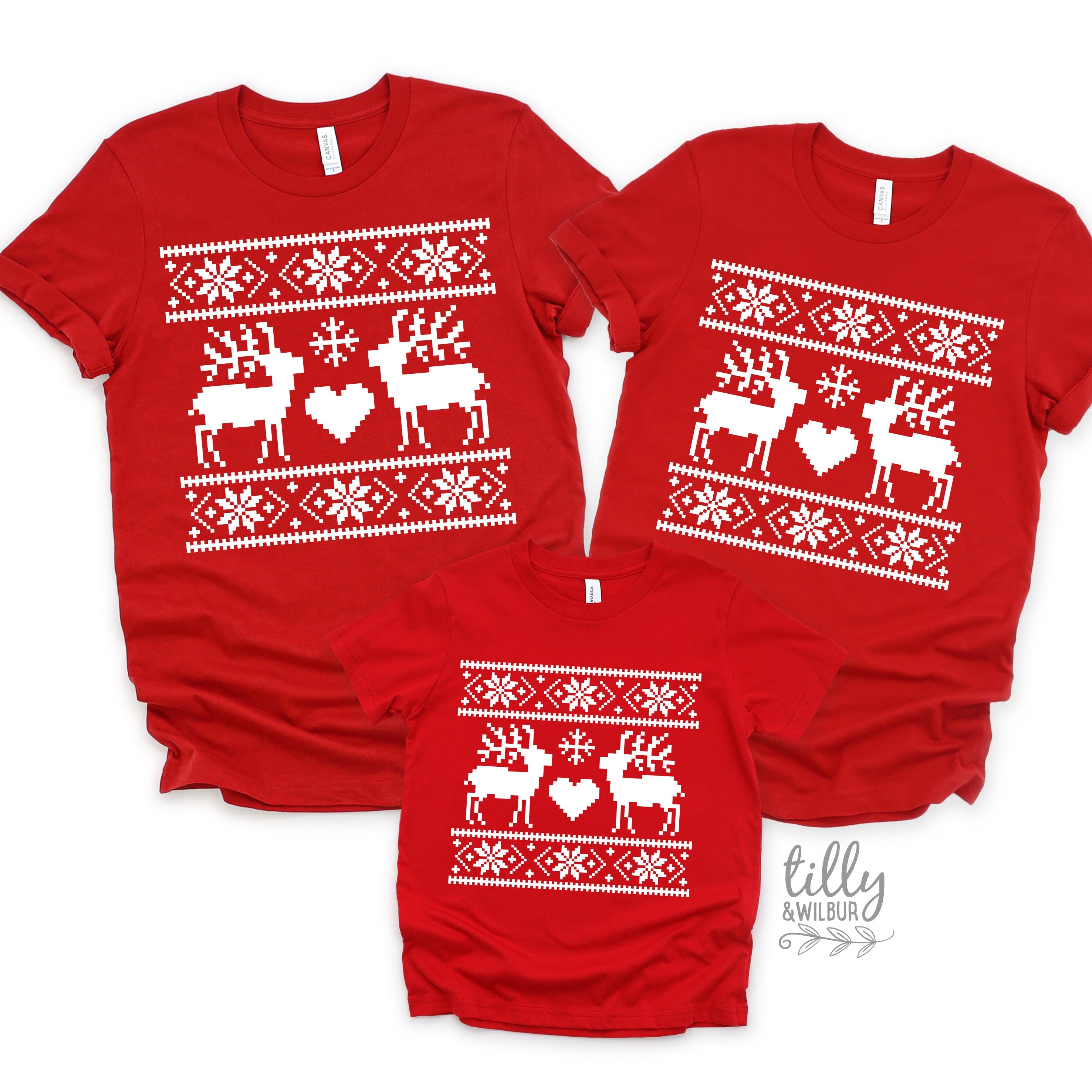 Christmas T-Shirts for Men & Women - Festive Holiday Graphic Tees in Multiple Colors - Perfect for Xmas Parties, Family Gatherings & Gift Giving