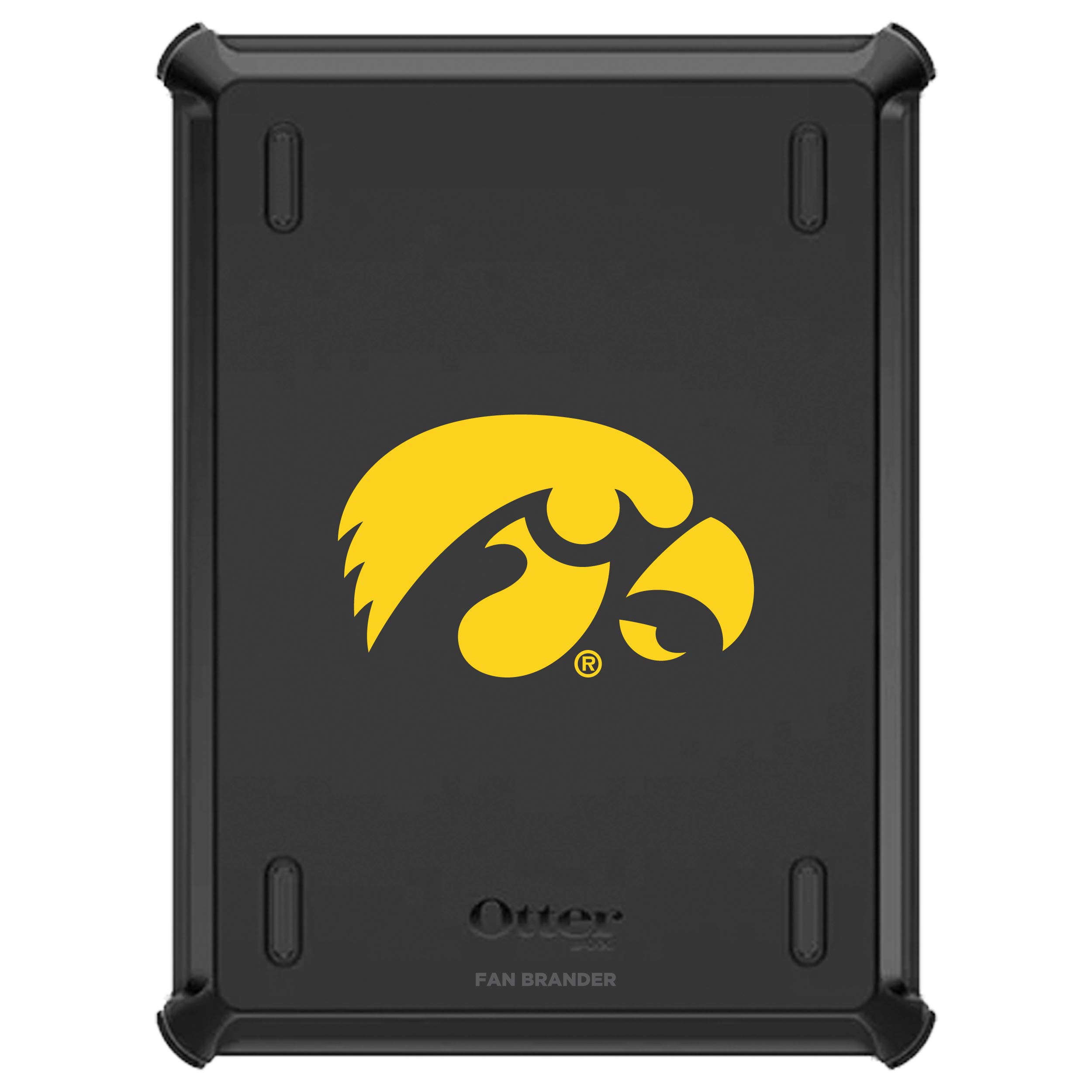 NCAA Licensed OtterBox Defender Series iPad Case - Durable Protection for iPad 6th/7th/8th Gen | Perfect for College Students, Sports Fans & Outdoor Activities