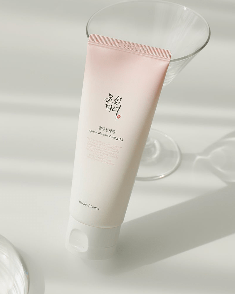 Beauty of Joseon Apricot Blossom Peeling Gel - Korean Exfoliating Face Scrub for Glowing Skin | Gentle Exfoliator for Dry, Sensitive & Acne-Prone Skin | Perfect for Daily Skincare Routine & Pre-Makeup Prep