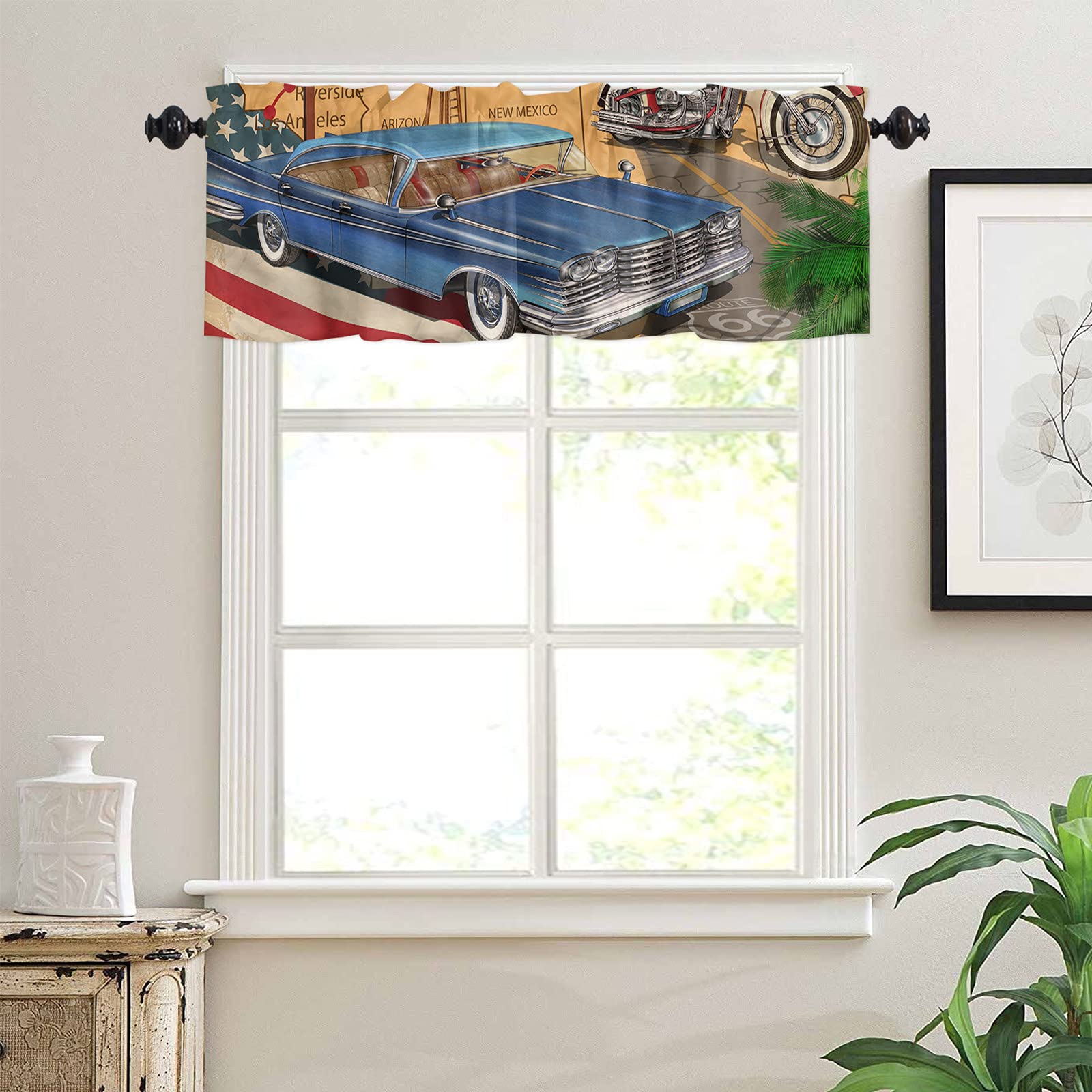 Blackout Short Valance Curtain - 54