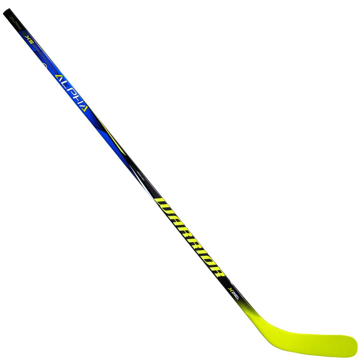 Alpha QX 5 Junior Hockey Stick - Lightweight Carbon Fiber Composite for Youth Players - Perfect for Training, Games & Street Hockey Practice