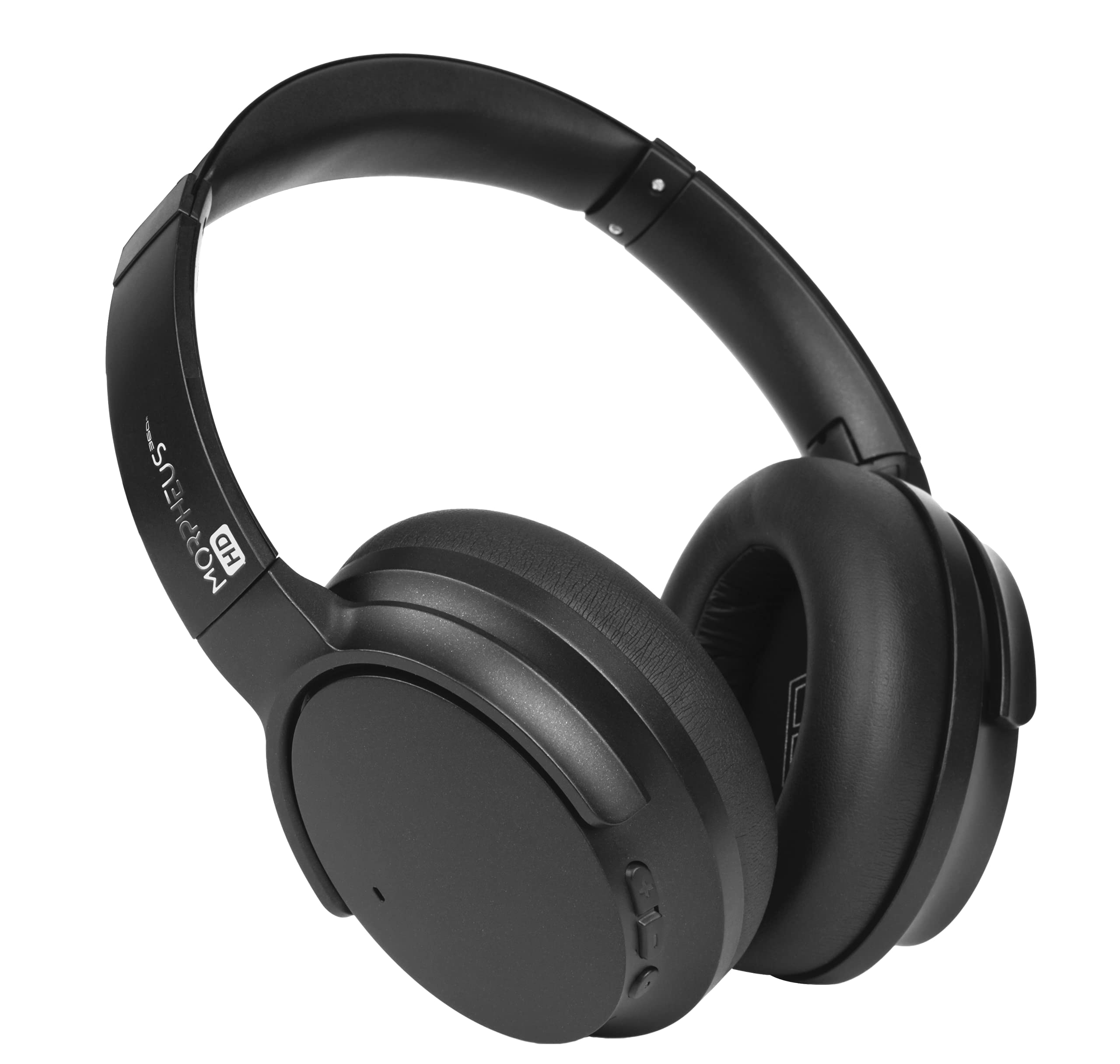 Morpheus 360 Krave HD HP7850HD Bluetooth Wireless Over-Ear Headphones with CVC 8.0 Noise Cancelling, 40H Playtime & Type-C Fast Charging - Deep Bass Sound, Travel Case Included for Commuting, Gaming & Music Lovers