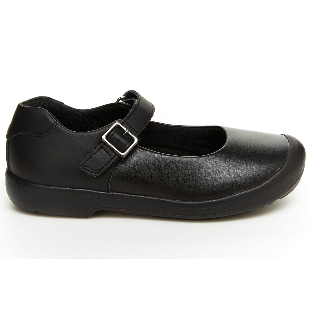 Stride Rite Black Ainsley Youth Mary Jane Shoes for Girls - Comfortable School & Dress Shoes for Kids - Perfect for School, Parties & Special Occasions