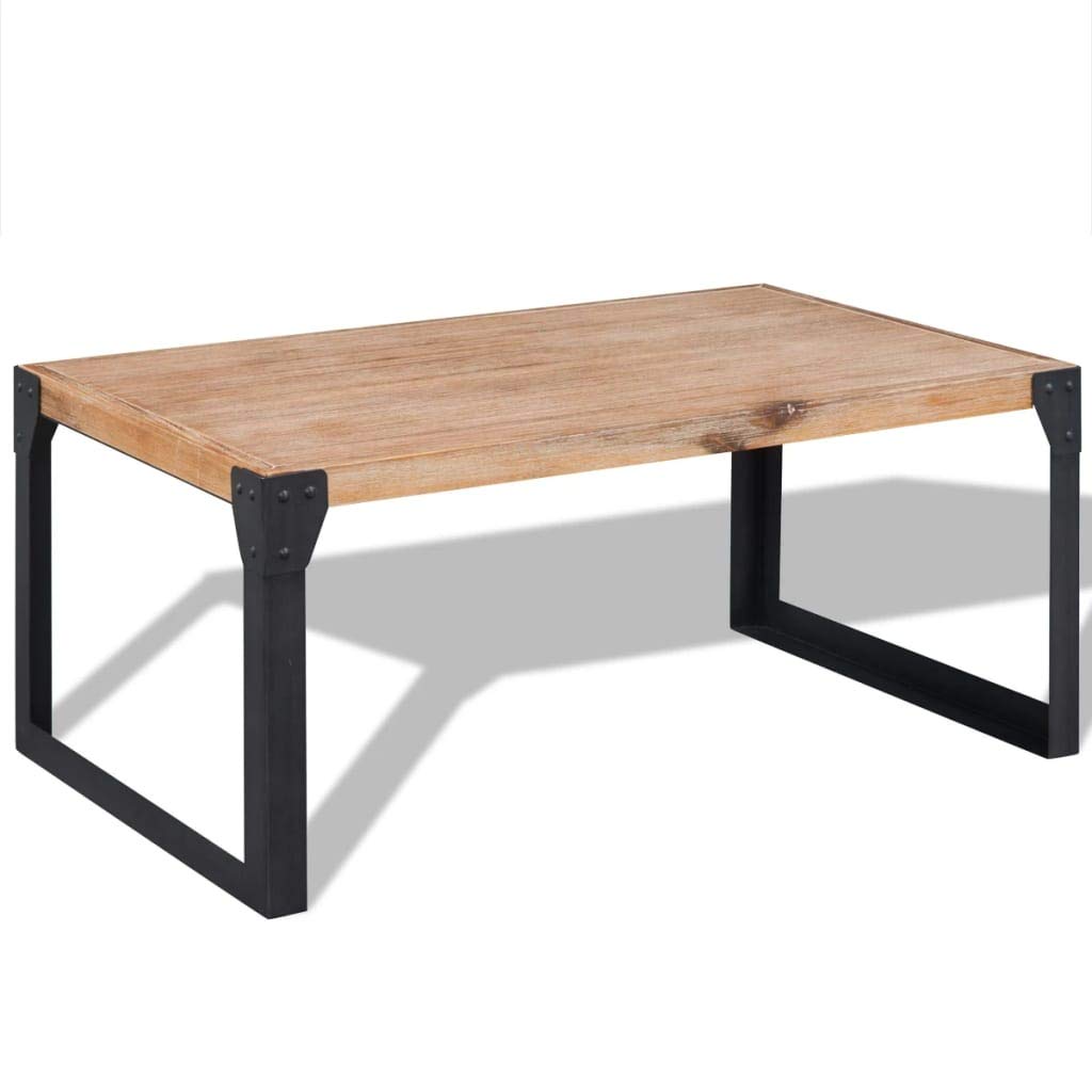 Solid Acacia Wood Coffee Table 39.4