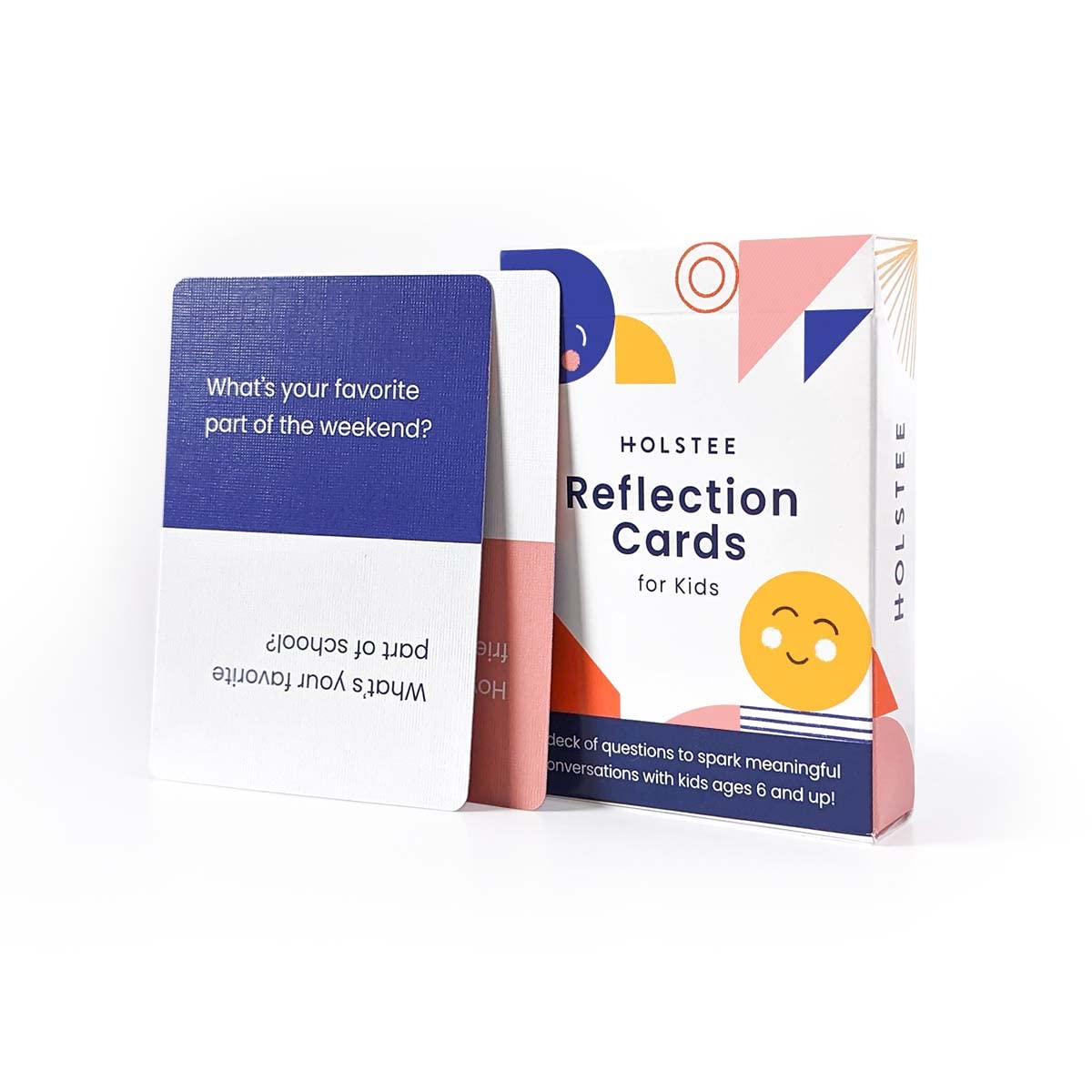 Kids Reflection Cards - 52 Thought-Provoking Question Cards for Children to Share Stories, Express Feelings & Explore Dreams | Perfect for Family Bonding, Classroom Activities & Emotional Development