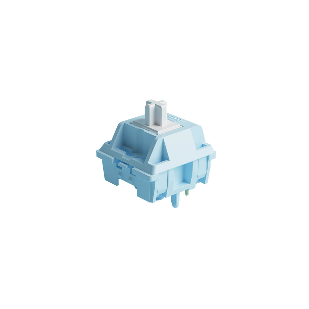 Akko CS Snow Blue Gray Mechanical Keyboard Switches - 45pcs Set for Gaming, Typing & Office Use
