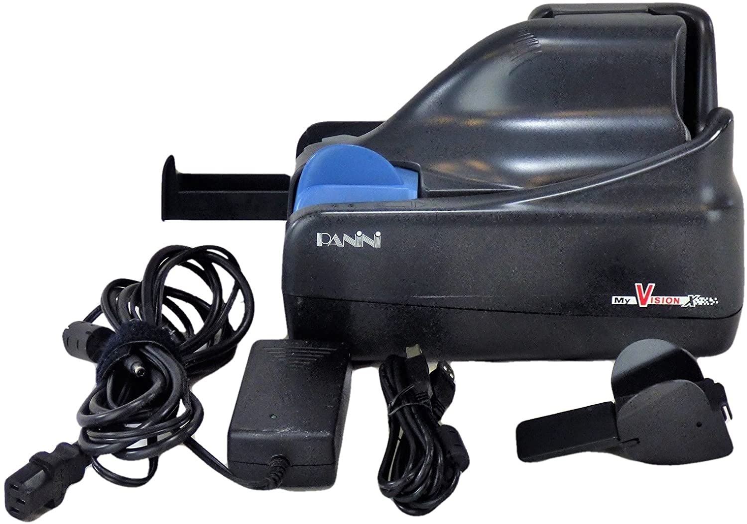 Panini Vision X Check Scanner VX1FIJ - Single Feed Check Scanner with Built-in Printer for Small Business Banking & Retail Transactions