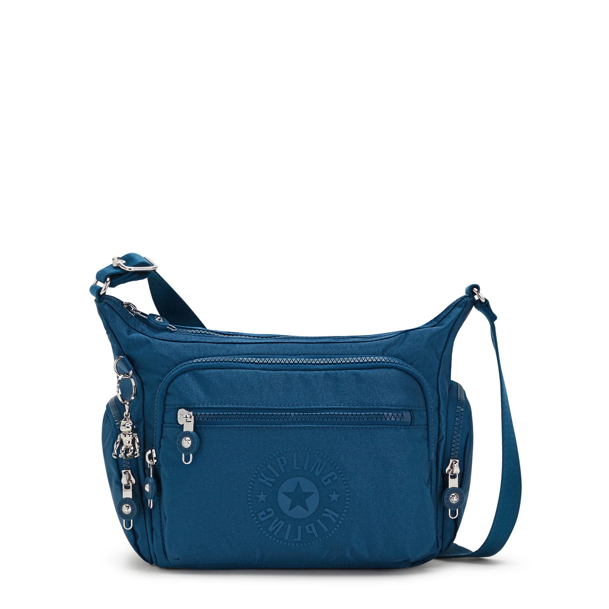 Kipling Gabbie Small Metallic Crossbody Bag for Women | Lightweight Travel Purse with Adjustable Strap | Perfect for Everyday Use, Shopping & Travel Accessories