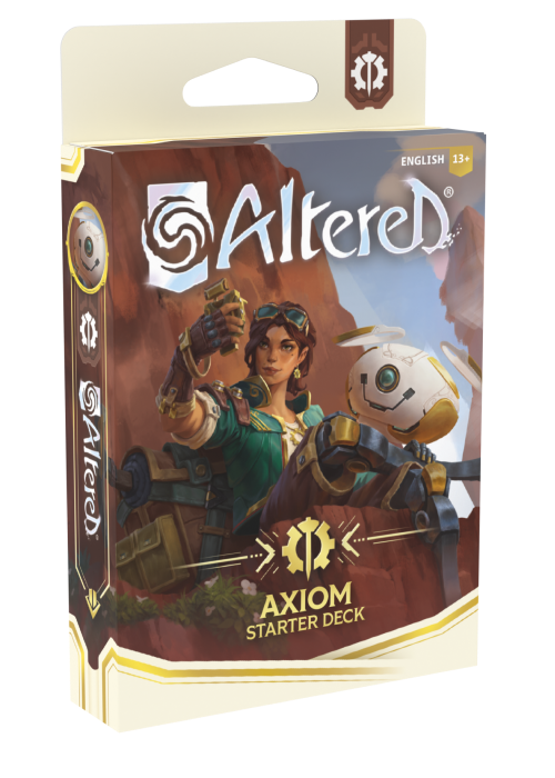 Axiom: Beyond the Gates Starter Deck - Premium Trading Card Game for Beginners | Perfect for Collectors, Tournaments & Strategy Game Nights