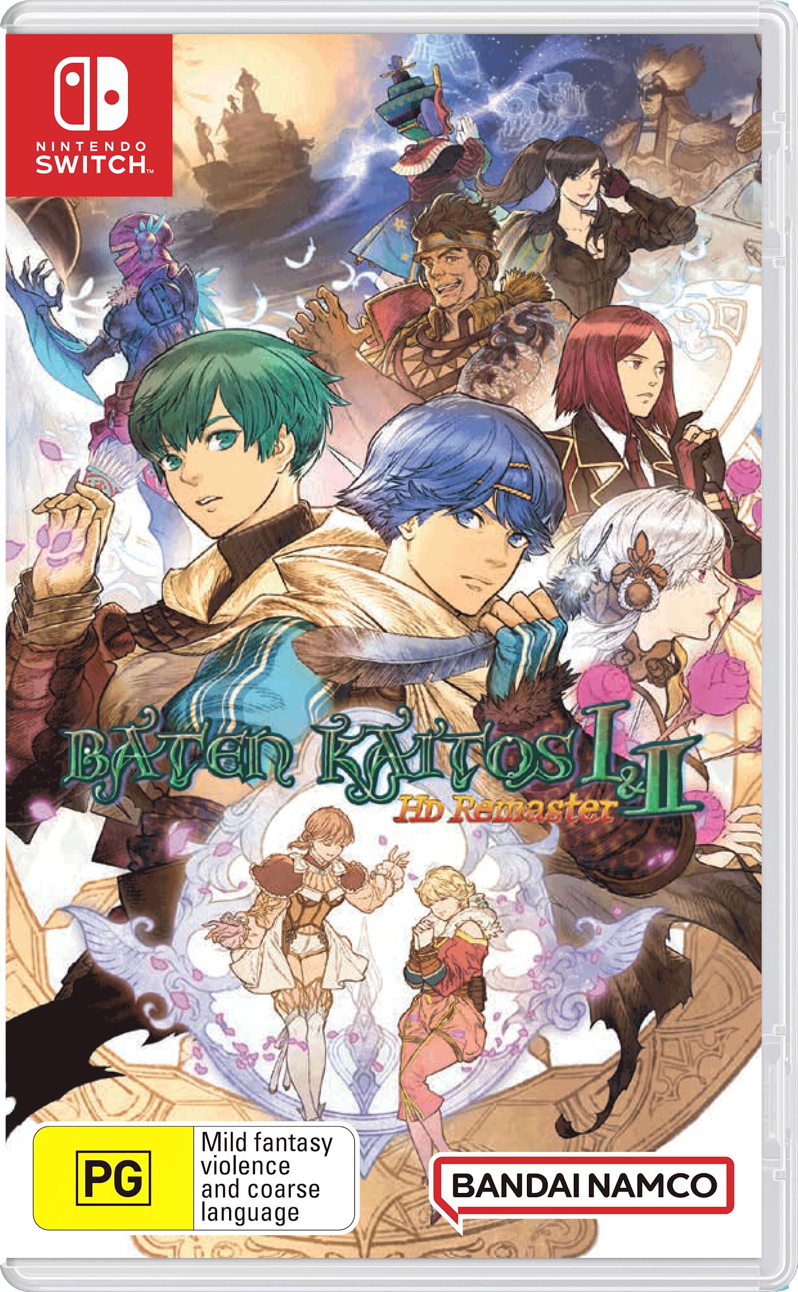 Baten Kaitos I & II HD Remaster - Nintendo Switch Game (Brand New & Sealed) - JRPG Adventure for Home & Travel Gaming