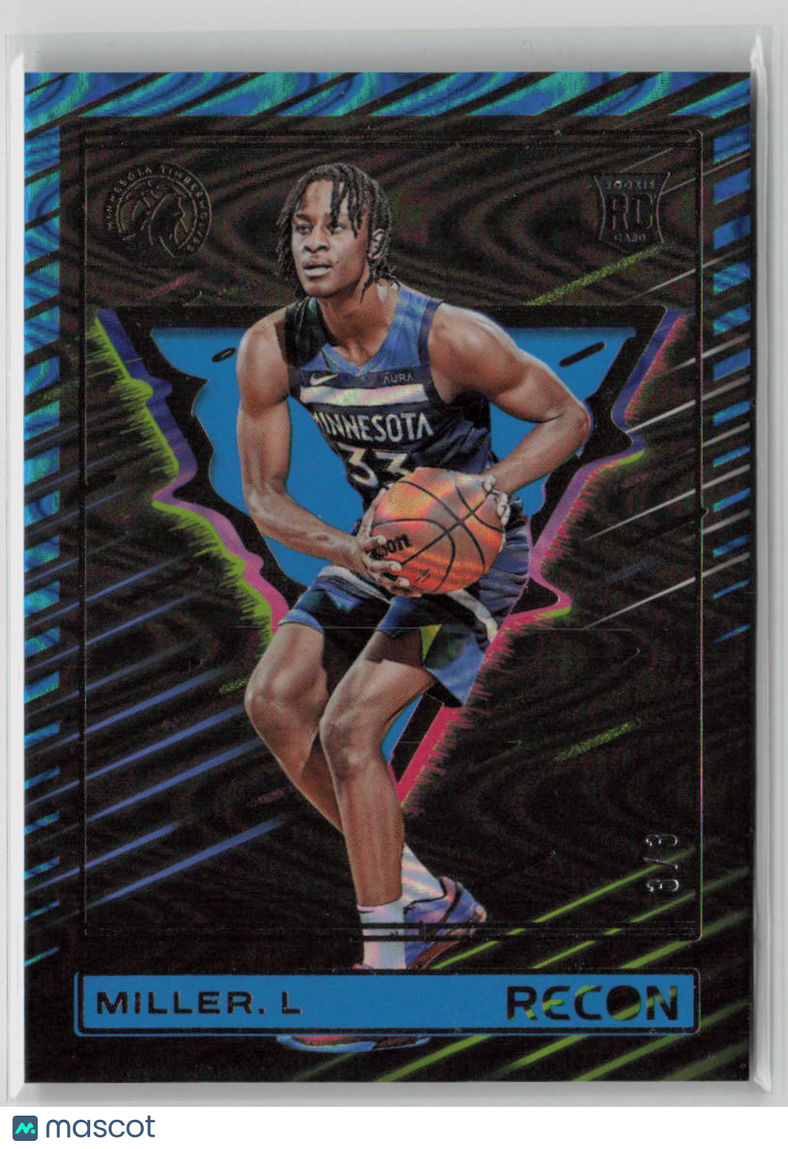2023 Panini Recon Leonard Miller 3/3 Blue Swirls FOTL #226 Basketball Trading Card - Perfect for Collectors, Investors & Sports Memorabilia Enthusiasts