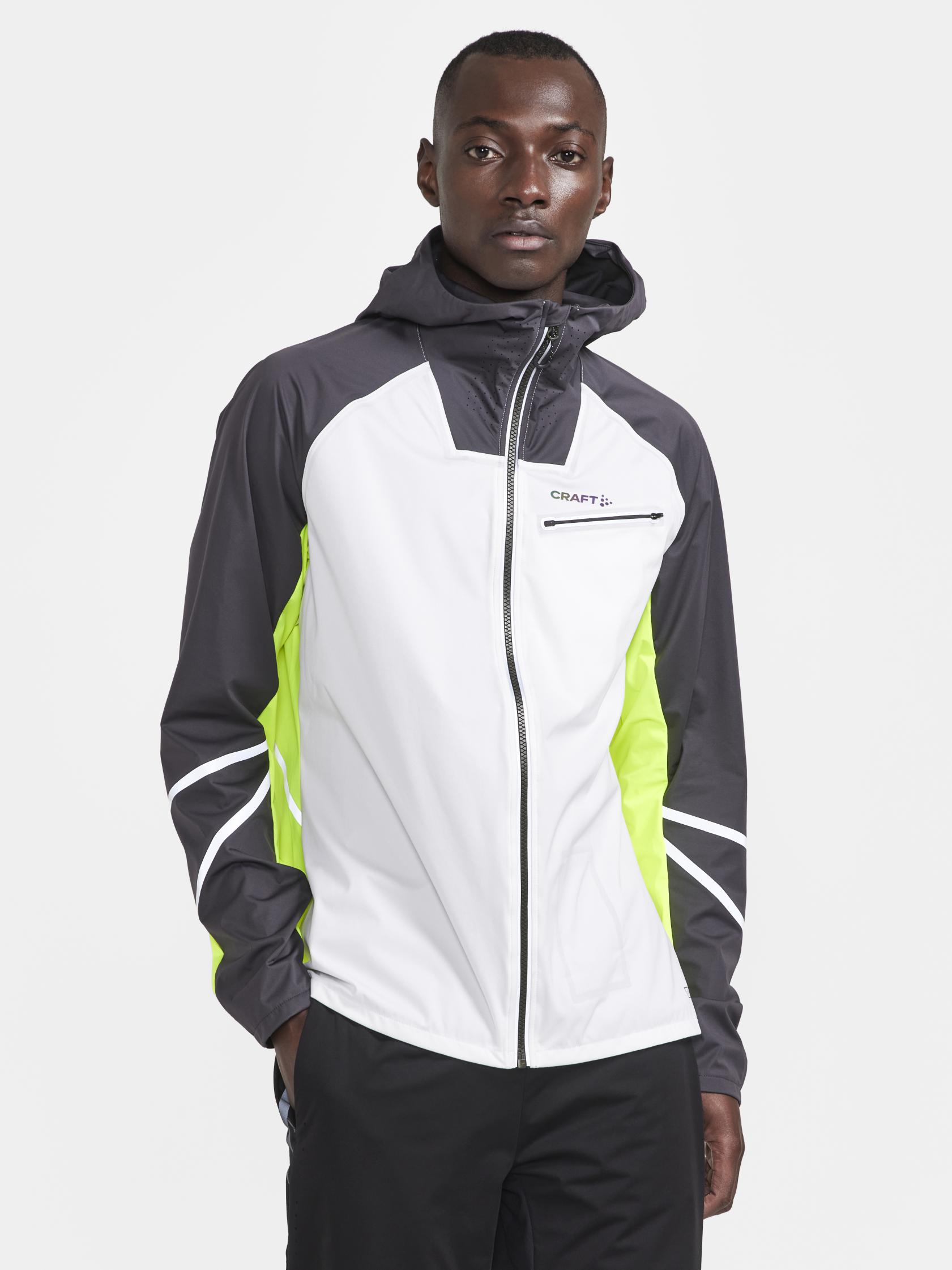 Men's PRO Hydro Lumen Jacket 2 - Waterproof Windbreaker for Outdoor Activities, Hiking & Running - Lightweight Rain Jacket for Men with Breathable Fabric