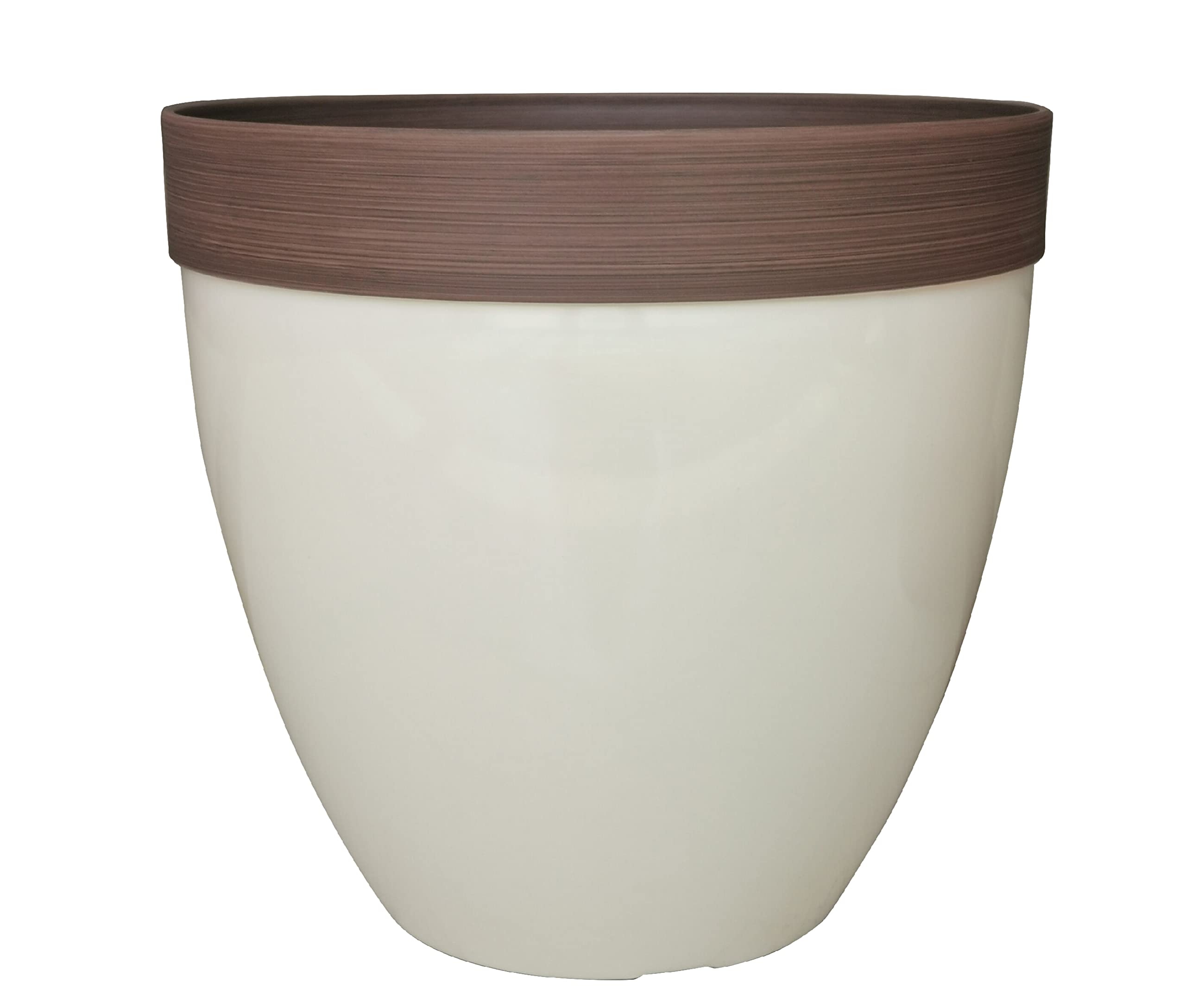 Southern Patio Hornsby Resin Planter with Drainage - Outdoor Decor for Garden & Patio