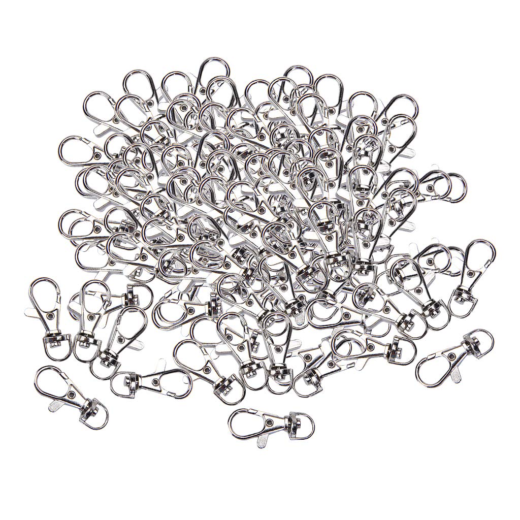 JoyMerit 200Pcs Keychain Hooks & Rings Bulk - DIY Crafts for Home & Office