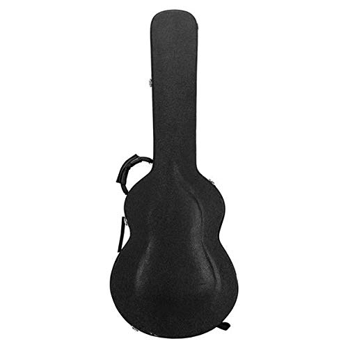 Premium Fine-Grain PU Leather Hard Case for Gjazz Electric Guitar - Durable Protection for Home, Studio & Travel Use