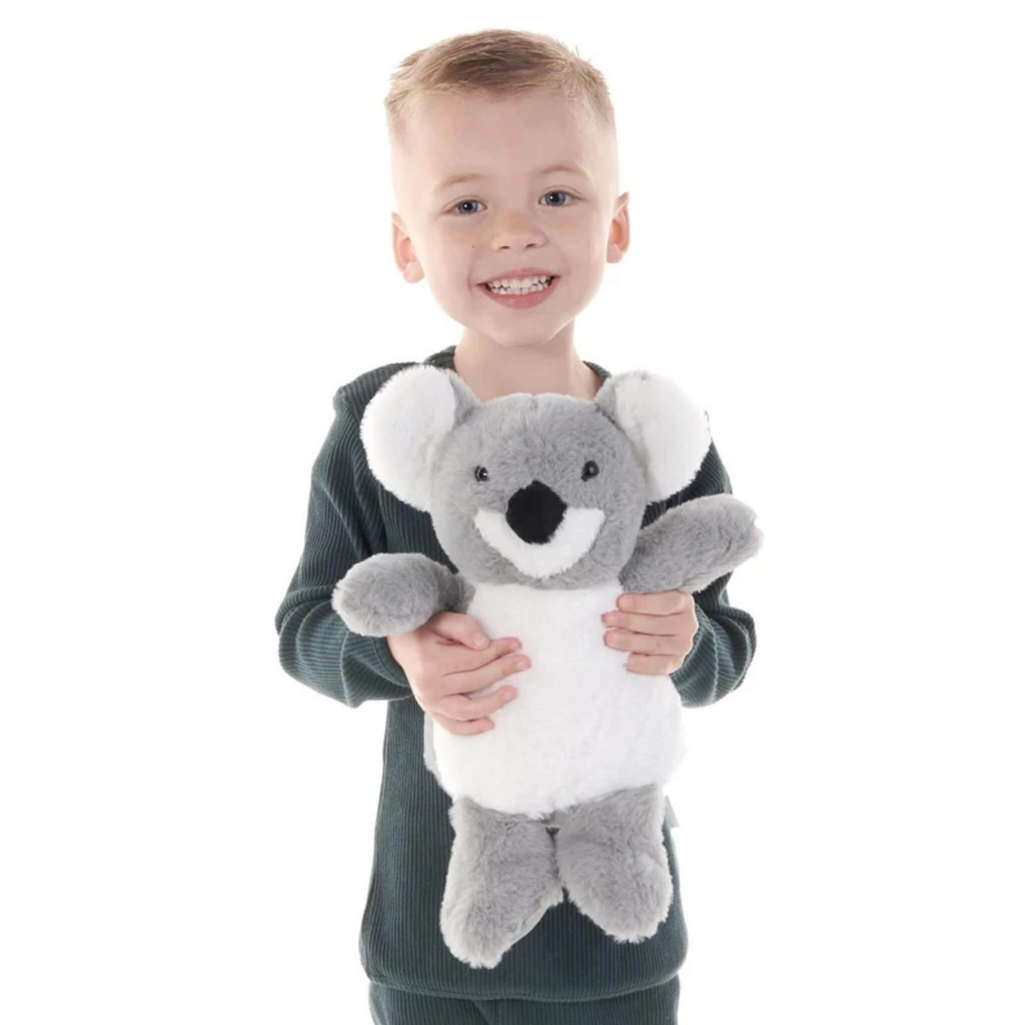 Koala Snuggable Microwavable Heating Pad - Warm Plush Animal Toy for Kids & Adults - Perfect for Cold Weather, Stress Relief & Cuddling