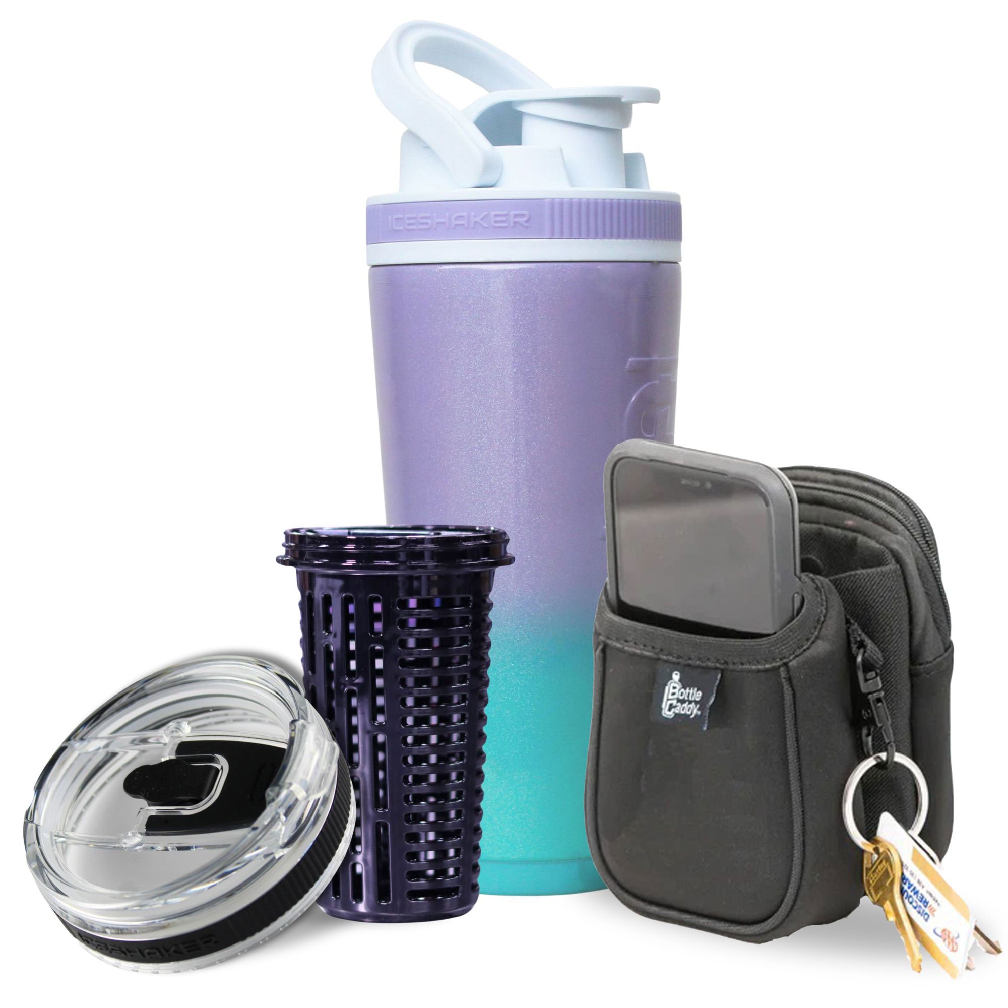 26oz Mermaid Insulated Stainless Steel Water Bottle with Ice Shaker Lid - Leakproof & Sweatproof - Perfect for Gym, Workouts, and Outdoor Activities