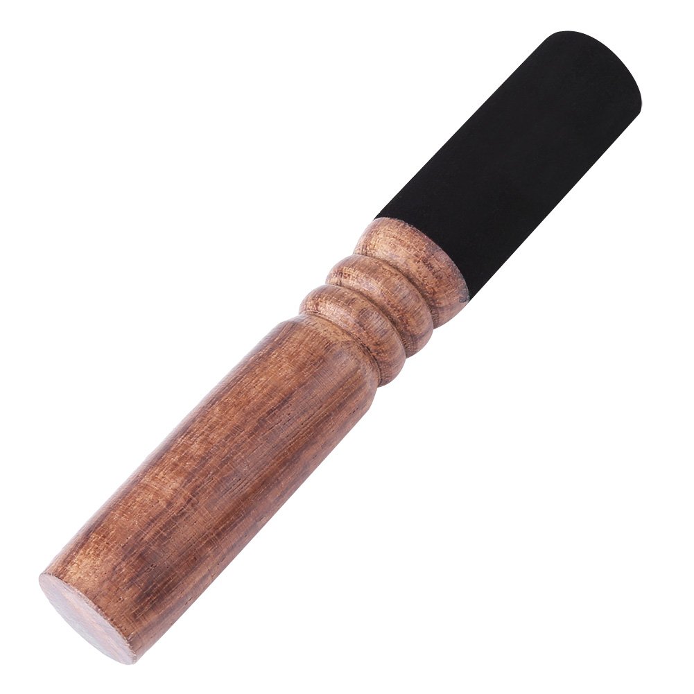 Tibetan Singing Bowl Mallet - Handmade Leather Wrapped Hardwood Striker for Meditation & Sound Healing | Perfect for Yoga, Reiki, Chakra Balancing & Spiritual Practices