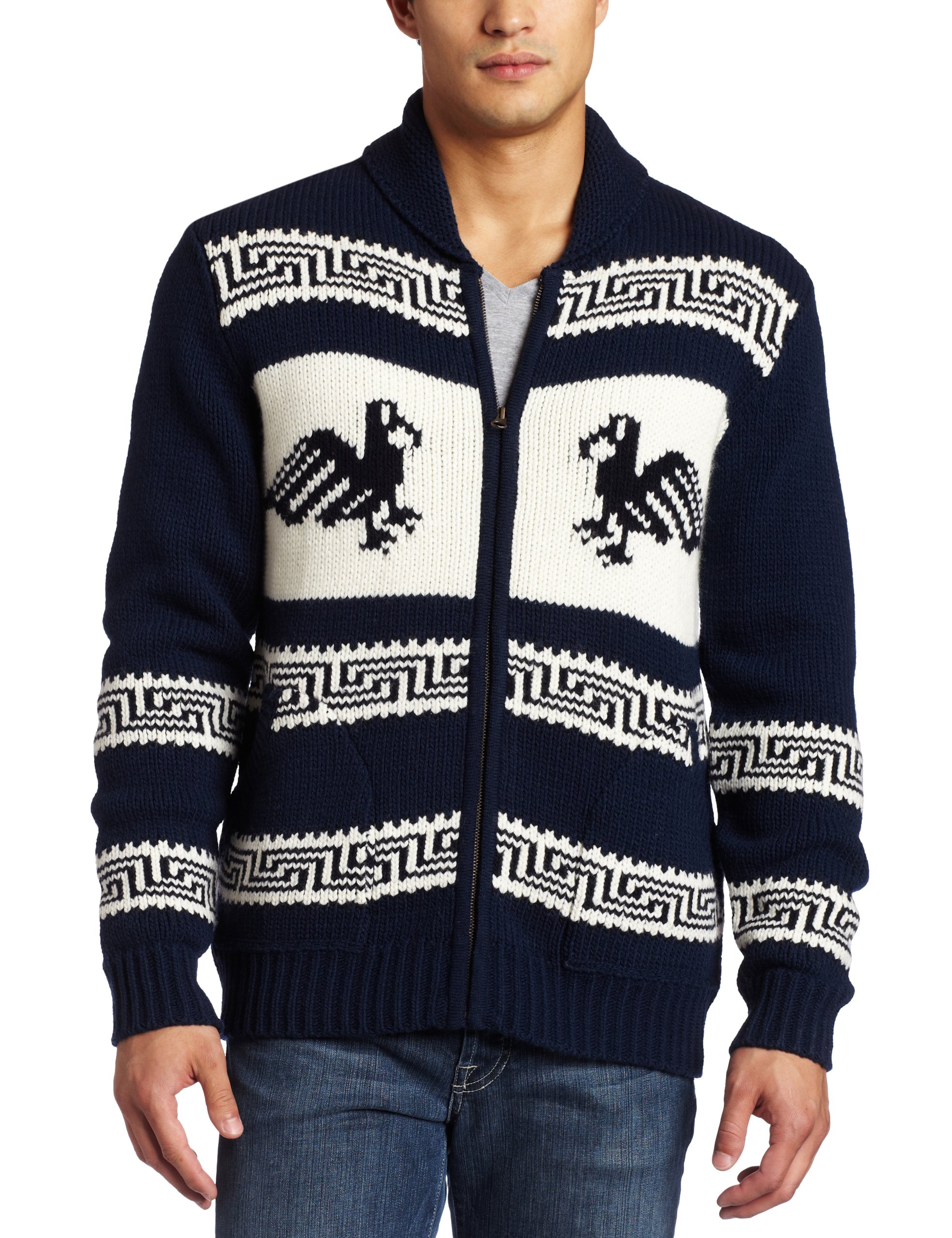 French Connection Men's Sasquatch Sweater - Cozy Knit Pullover for Winter & Fall | Casual & Outdoor Wear