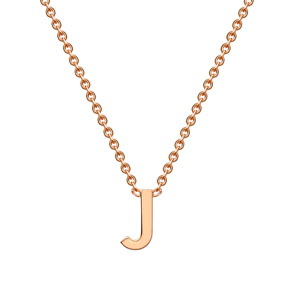 9ct Rose Gold Initial 
