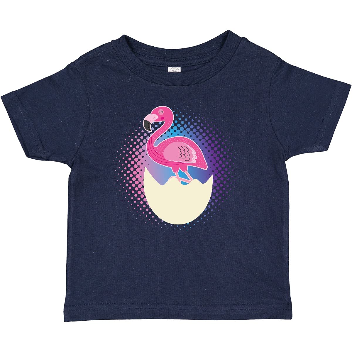 Easter Flamingo Egg Hatching Baby Girls T-Shirt | Cute Easter Outfit for Toddler Girls | Perfect for Easter Egg Hunts & Spring Photoshoots