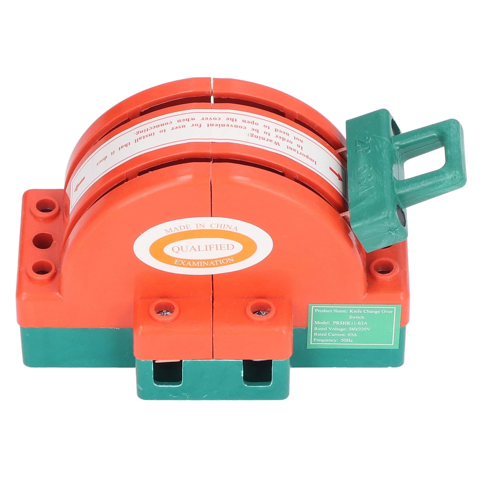Dual Power Knife Switch - Safe Double Throw Disconnect Switch for Industrial Use | Easy Installation & Reliable Performance | Ideal for Electrical Panels, Machinery & Power Distribution Systems