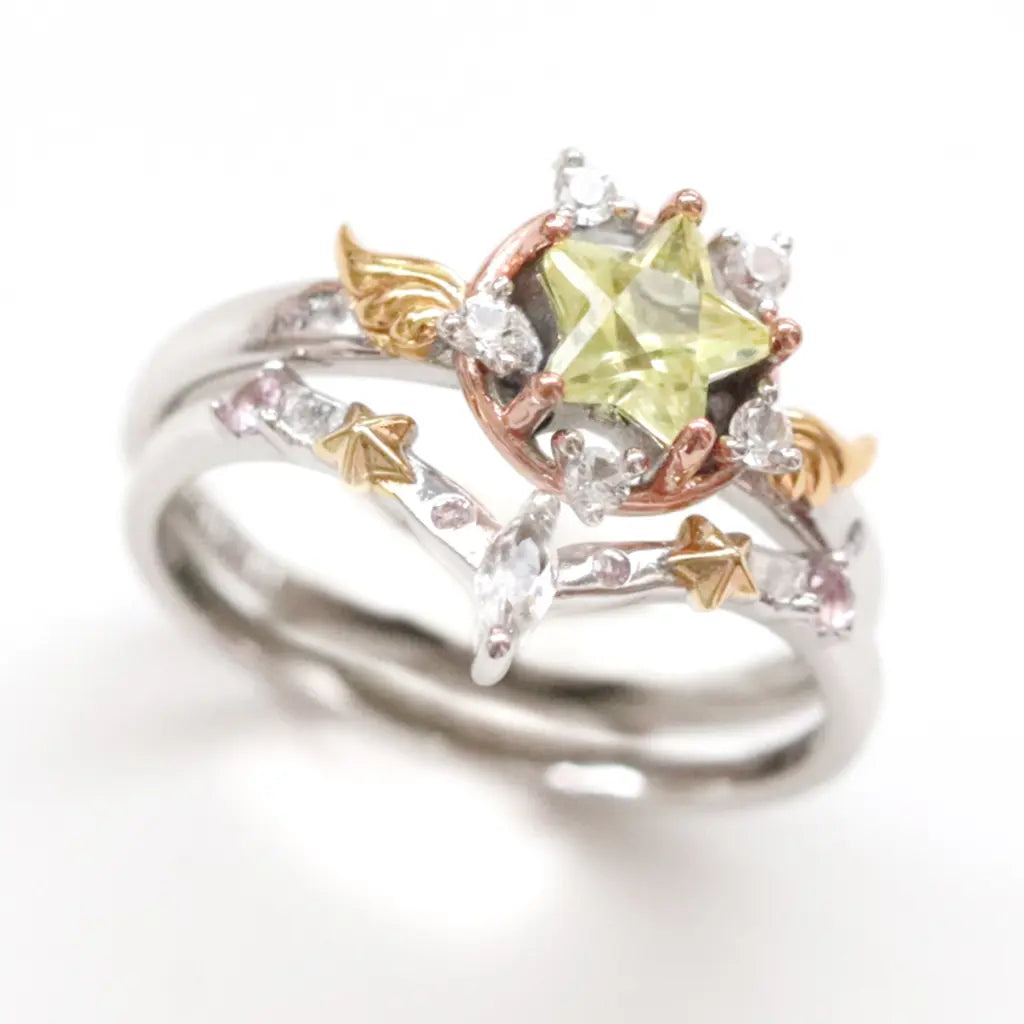 925 Sterling Silver Sakura Flower Ring Set for Women - Elegant Cherry Blossom Jewelry Gift for Her, Perfect for Valentine's Day, Anniversary & Special Occasions