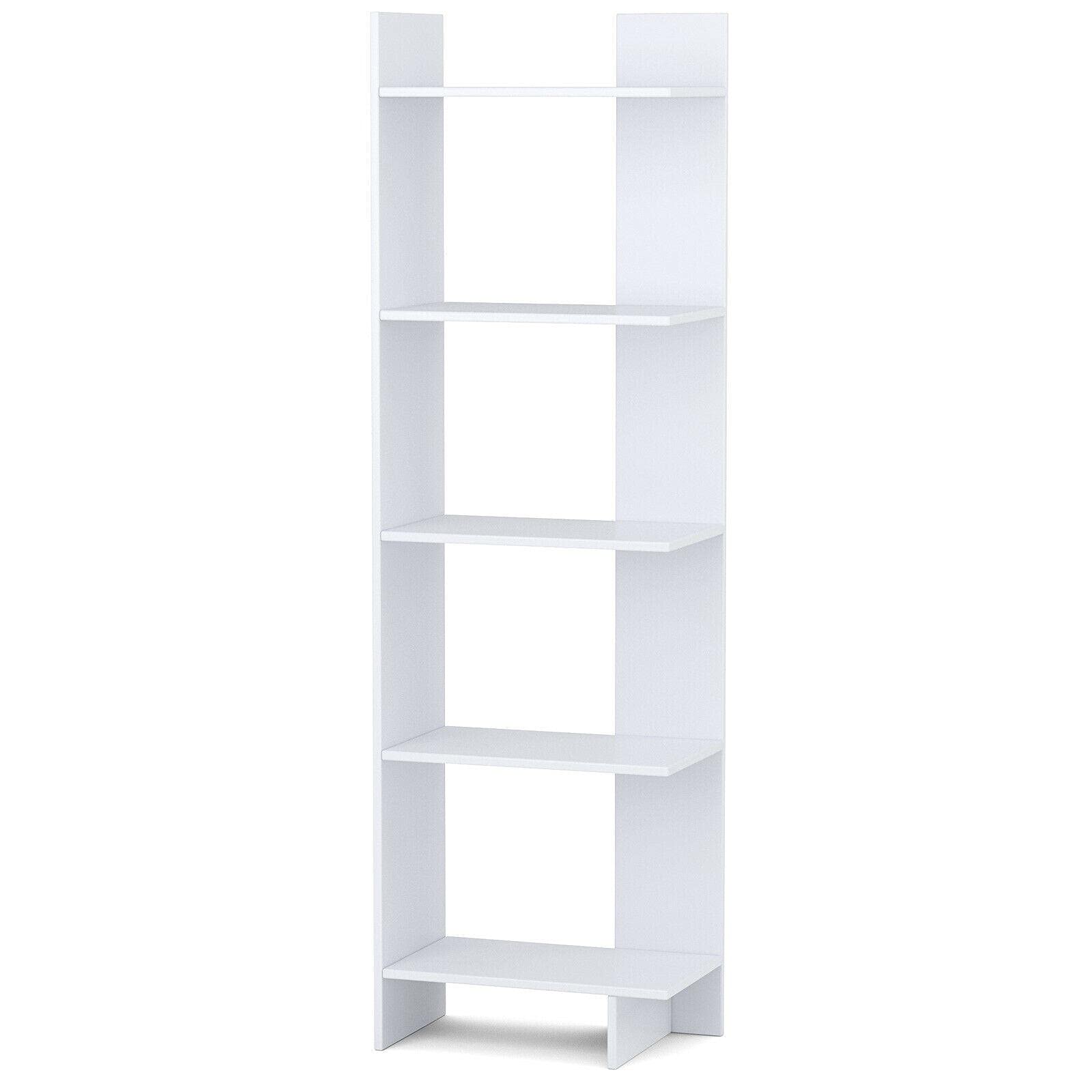 5-Tier Bookcase Storage Shelf - Open Shelving Unit for Home, Office, or Dorm - Perfect for Books, Plants, Shoes & Closet Organization - Multi-Purpose Room Divider & Display Shelf for Living Room, Bedroom, or Garage Storage